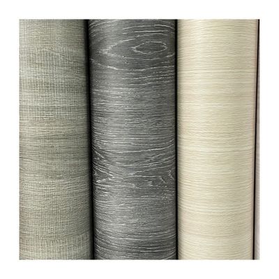 qualità  New Type Non Self Adhesive Wood Grain Decorative Film Non Self Adhesive Roll PVC Decorative Film For Membrane fabbrica